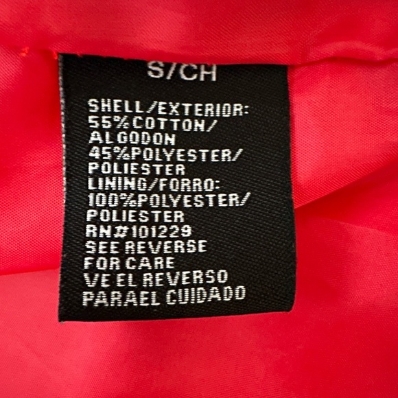 Miss Ashley By 26 International Red Lightweight Trench Coat - Picture 10 of 11